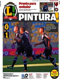 Capa do jornal Lance - Rio de Janeiro 27/08/2017