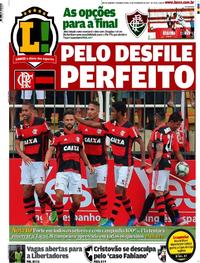 Capa do jornal Lance - Rio de Janeiro 28/02/2017