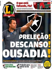 Capa do jornal Lance - Rio de Janeiro 28/07/2017