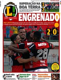 Capa do jornal Lance - Rio de Janeiro 28/08/2017