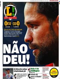 Capa do jornal Lance - Rio de Janeiro 28/09/2017