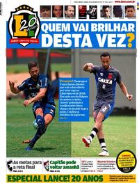 Capa do jornal Lance - Rio de Janeiro 28/10/2017