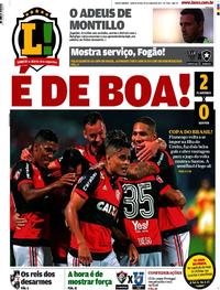 Capa do jornal Lance - Rio de Janeiro 29/06/2017