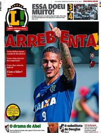 Capa do jornal Lance - Rio de Janeiro 30/07/2017