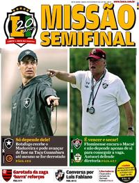 Capa do jornal Lance - Rio de Janeiro 03/02/2018