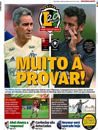 Capa do jornal Lance - Rio de Janeiro 03/03/2018