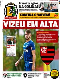 Capa do jornal Lance - Rio de Janeiro 04/01/2018