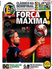 Capa do jornal Lance - Rio de Janeiro 04/02/2018