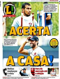 Capa do jornal Lance - Rio de Janeiro 04/12/2018