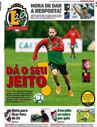 Capa do jornal Lance - Rio de Janeiro 05/09/2018