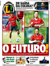 Capa do jornal Lance - Rio de Janeiro 05/12/2018