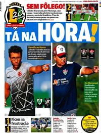 Capa do jornal Lance - Rio de Janeiro 06/09/2018