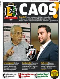 Capa do jornal Lance - Rio de Janeiro 13/01/2018