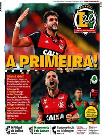 Capa do jornal Lance - Rio de Janeiro 18/02/2018