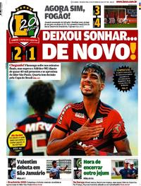 Capa do jornal Lance - Rio de Janeiro 24/09/2018