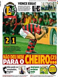 Capa do jornal Lance - Rio de Janeiro 27/09/2018
