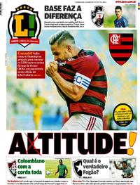 Capa do jornal Lance - Rio de Janeiro 04/03/2019
