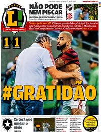 Capa do jornal Lance - Rio de Janeiro 07/04/2019