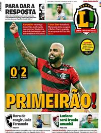 Capa do jornal Lance - Rio de Janeiro 20/03/2019