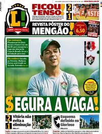 Capa do jornal Lance - Rio de Janeiro 25/04/2019