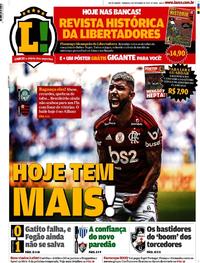 Capa do jornal Lance - Rio de Janeiro 01/12/2019
