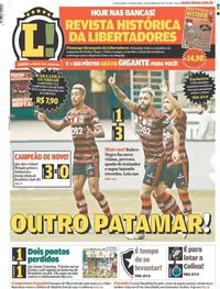 Capa do jornal Lance - Rio de Janeiro 02/12/2019