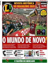 Capa do jornal Lance - Rio de Janeiro 17/12/2019