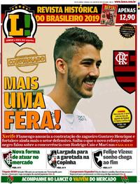 Capa do jornal Lance - Rio de Janeiro 04/01/2020