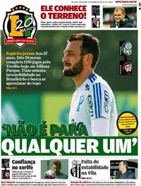 Capa do jornal Lance - São Paulo 05/09/2018