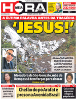 Capa do jornal Meia Hora 01/12/2016