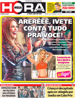 Capa do jornal Meia Hora 04/12/2016