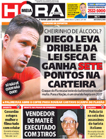 Capa do jornal Meia Hora 10/12/2016