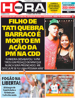 Capa do jornal Meia Hora 12/12/2016