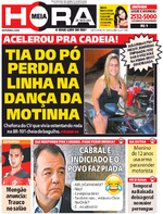 Capa do jornal Meia Hora 15/12/2016