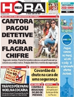 Capa do jornal Meia Hora 19/12/2016