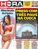 Capa do jornal Meia Hora 20/12/2016