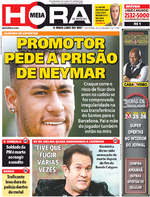 Capa do jornal Meia Hora 24/11/2016