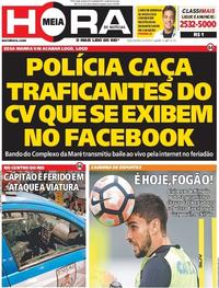 Capa do jornal Meia Hora 02/05/2017