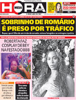 Capa do jornal Meia Hora 03/02/2017