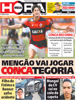 Capa do jornal Meia Hora 04/01/2017