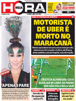 Capa do jornal Meia Hora 07/02/2017