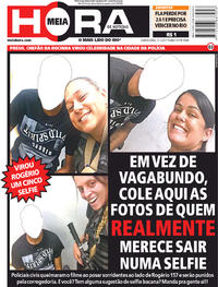 Capa do jornal Meia Hora 07/12/2017