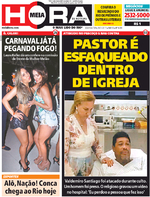 Capa do jornal Meia Hora 09/01/2017