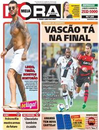 Capa do jornal Meia Hora 09/04/2017