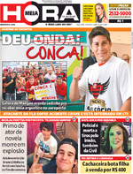 Capa do jornal Meia Hora 10/01/2017