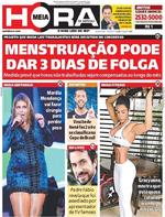 Capa do jornal Meia Hora 10/02/2017