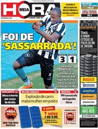 Capa do jornal Meia Hora 10/04/2017