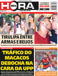 Capa do jornal Meia Hora 10/08/2017