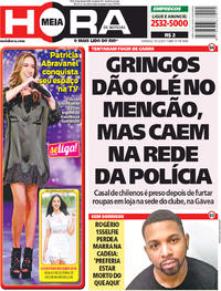 Capa do jornal Meia Hora 10/12/2017