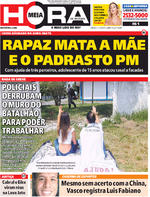 Capa do jornal Meia Hora 11/02/2017